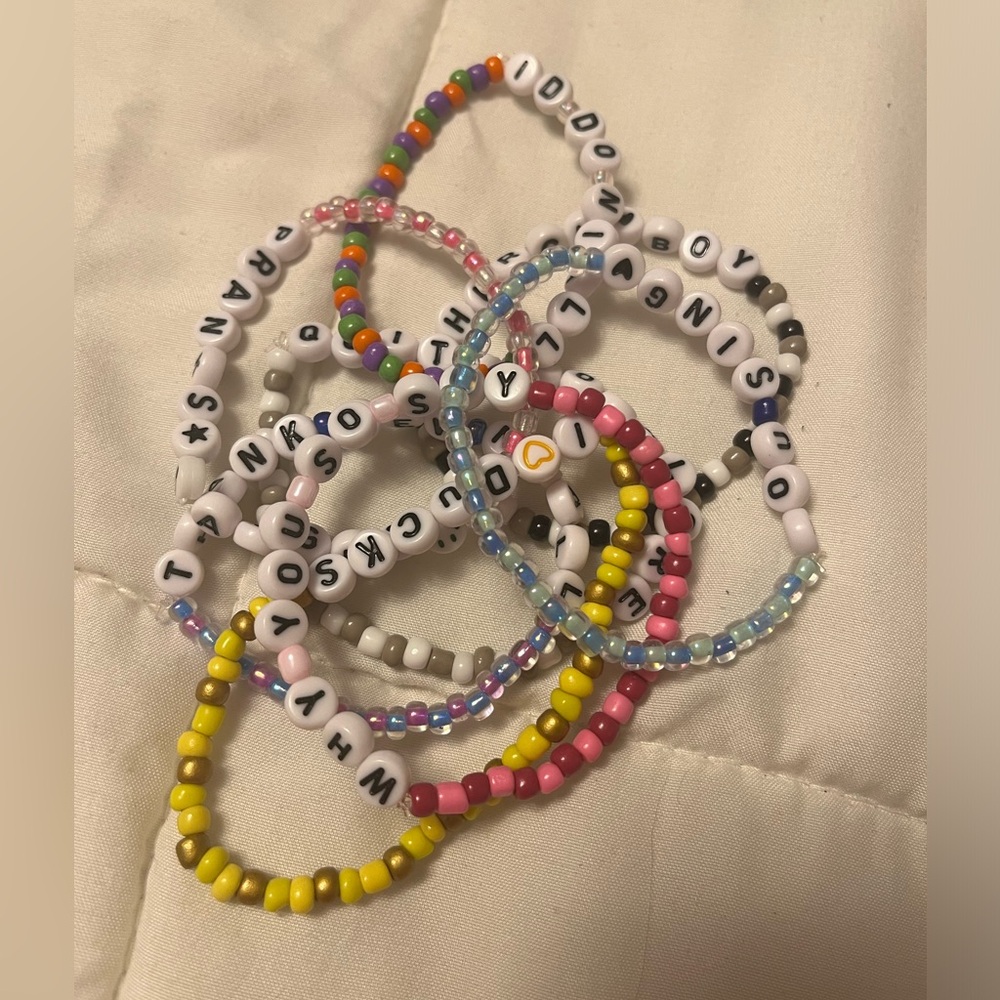 Niall Horan Friendship Bracelet Bundle (Funny Quotes Set)